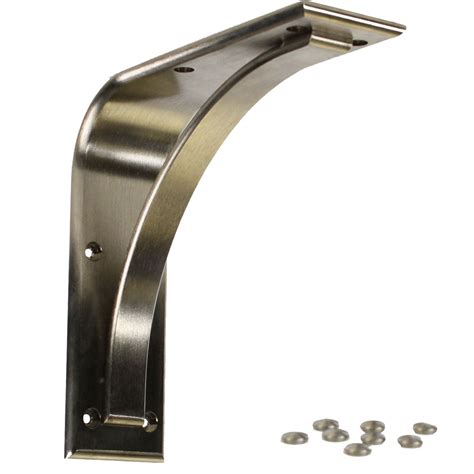 decorative metal ring brackets|decorative metal brackets for countertops.